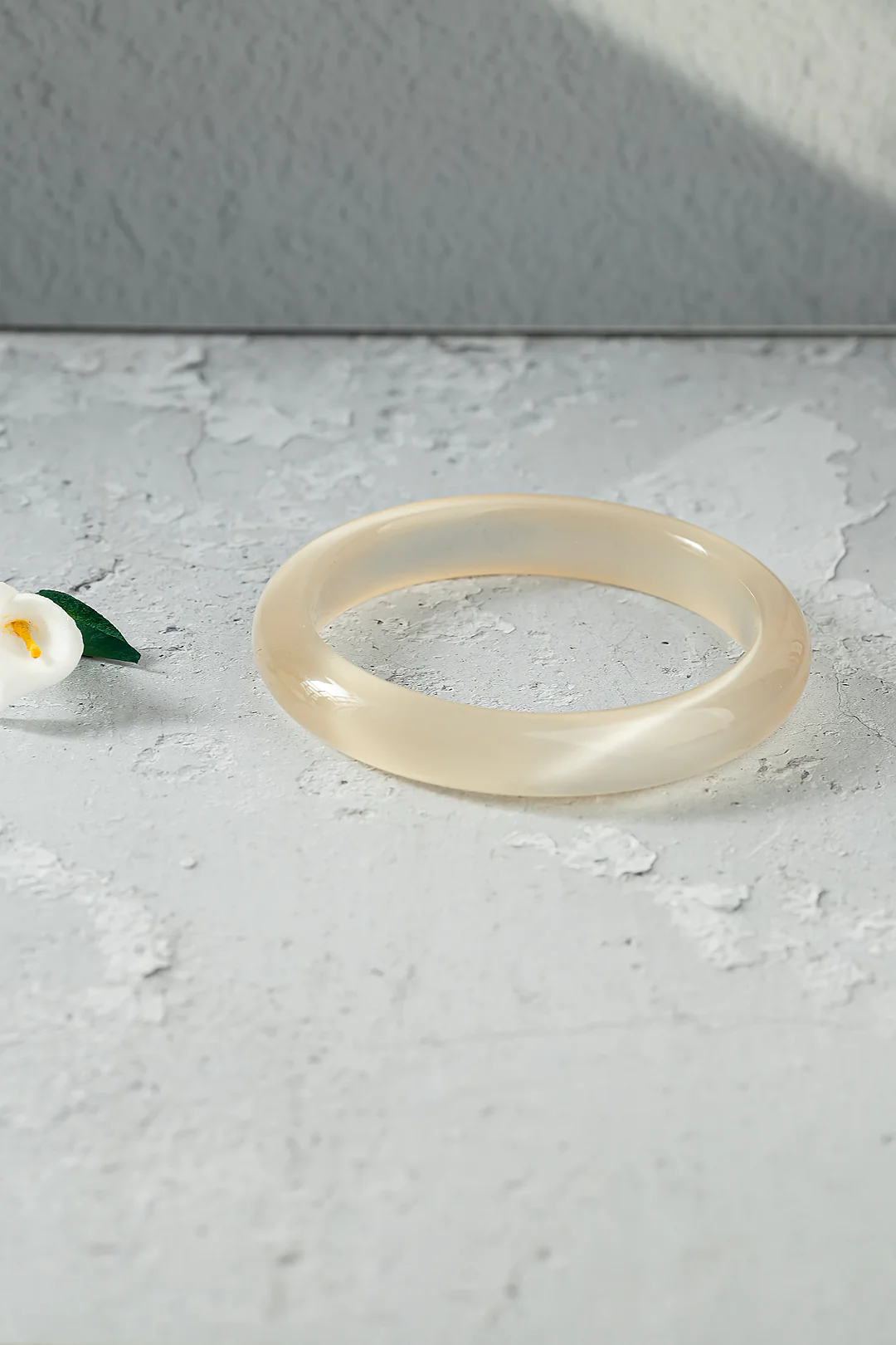 Jade Ivory Bangle - Image 4