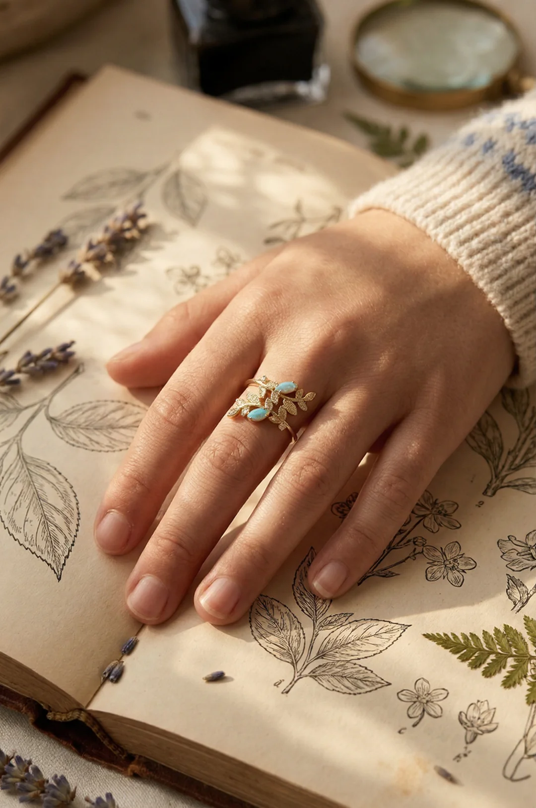 Lumière Opal Ring - Image 5
