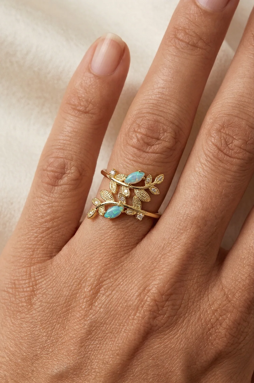 Lumière Opal Ring - Image 7