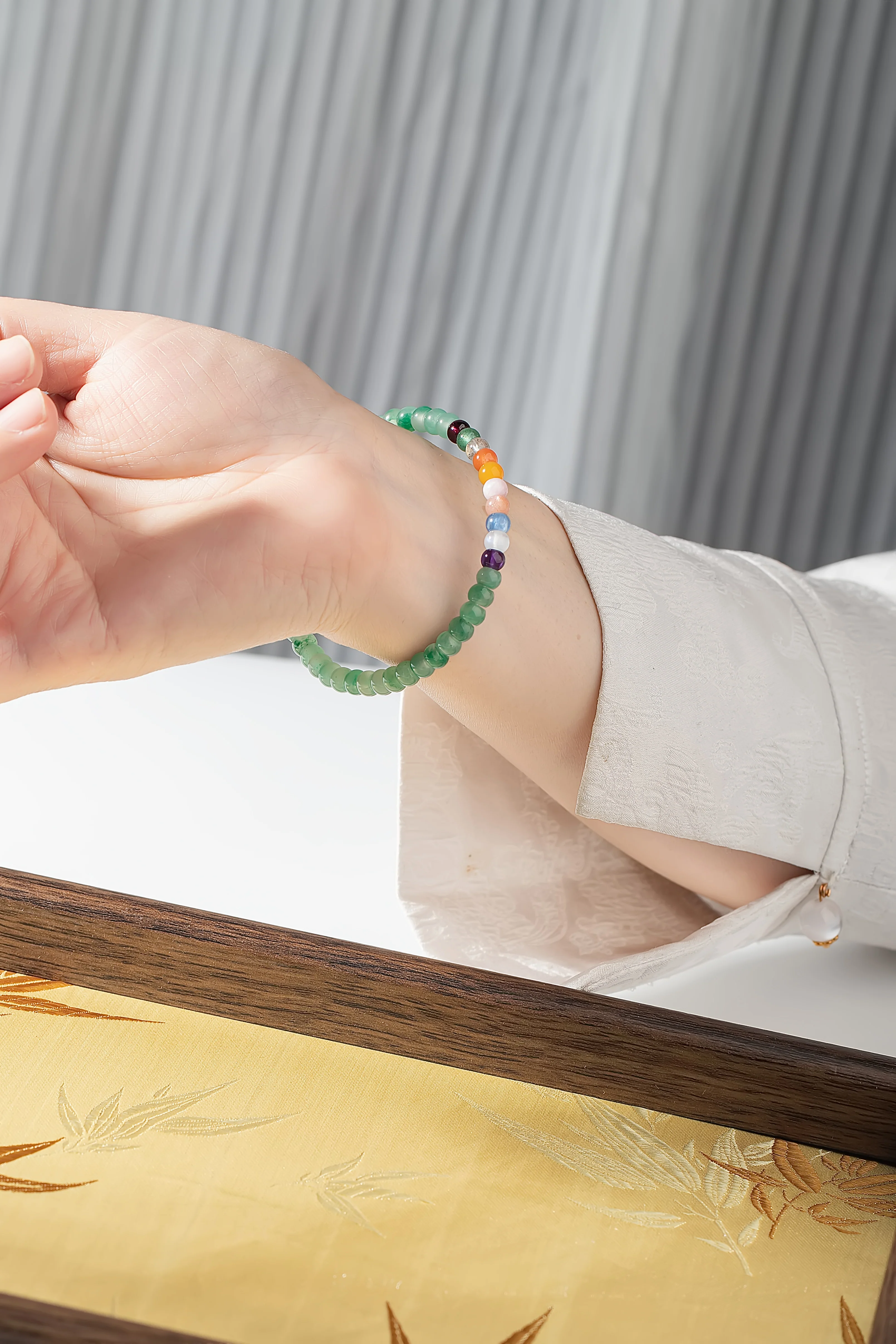 Verdant Spectrum Bracelet - Image 4